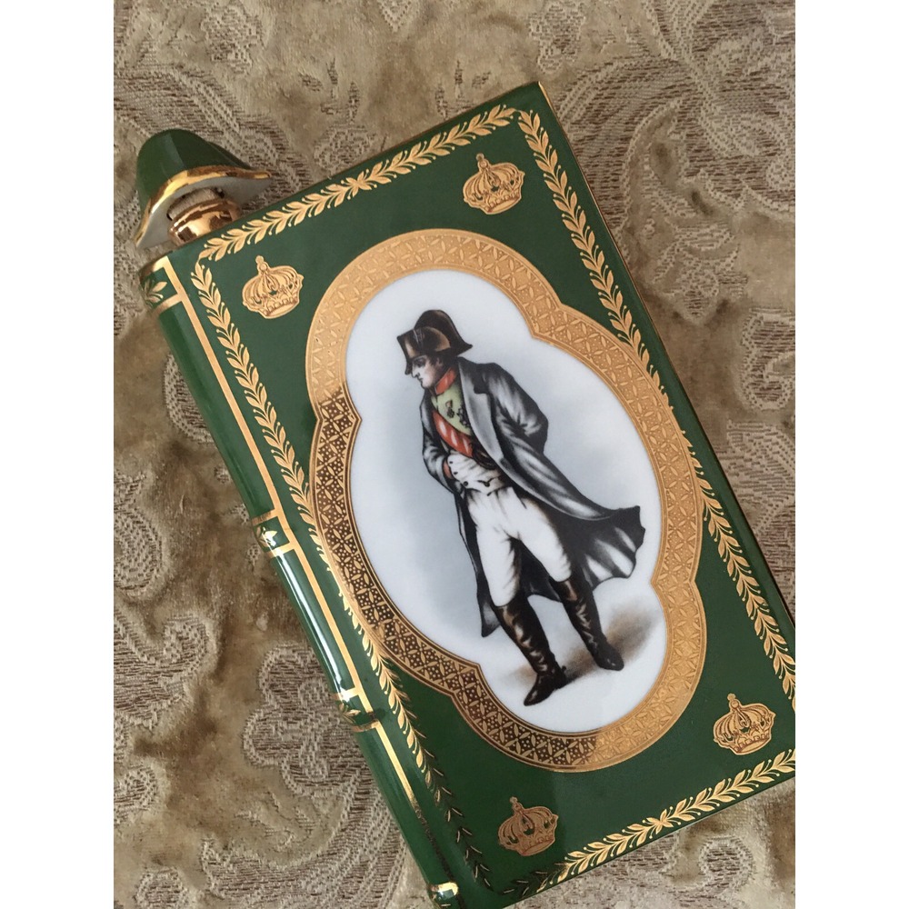 VINTAGE CAMUS NAPOLEON 1769 - 1969 LIMOGES PORCELAIN COGNAC DECANTER BOTTLE